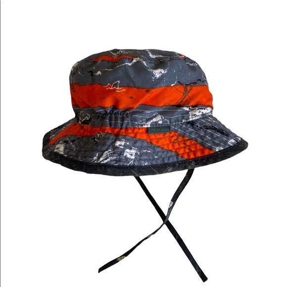 Souris Mini Reversible Bucket Hat Pineapple Print Size 12-24 Months - Picture 2 of 8